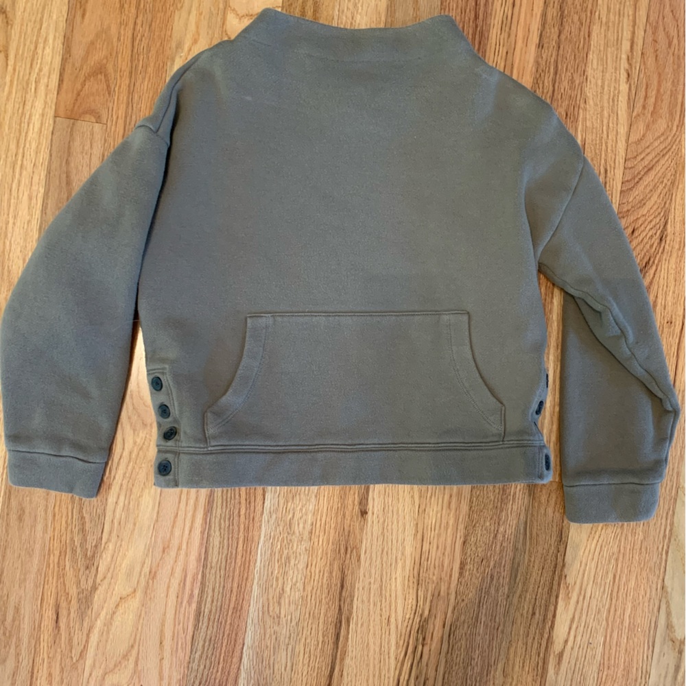 Scuba neck sweatshirt